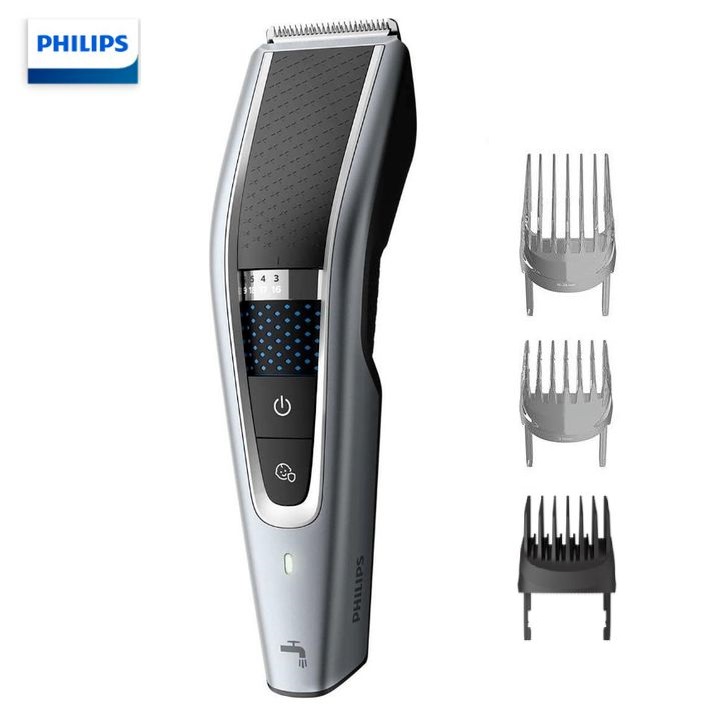 Tông đơ cắt tóc cao cấp nhãn hiệu Philips HC5690/15 - Đầu cắt thép không gỉ cao cấp, thay đổi 27 cấp độ cắt- Bảo hành điện tử 12 tháng