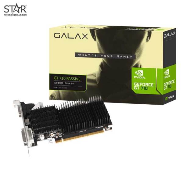 Bảng giá VGA Galax GT 710 2G DDR3 HEATSINK (71GPF4HI00GX) Phong Vũ