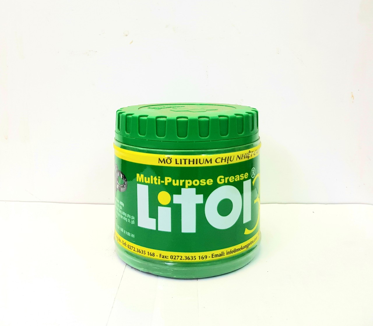 [HCM]MỠ BÒ VÀNG LITHIUM LITOL3 400GR Hàng Việt Nam chất lượng cao