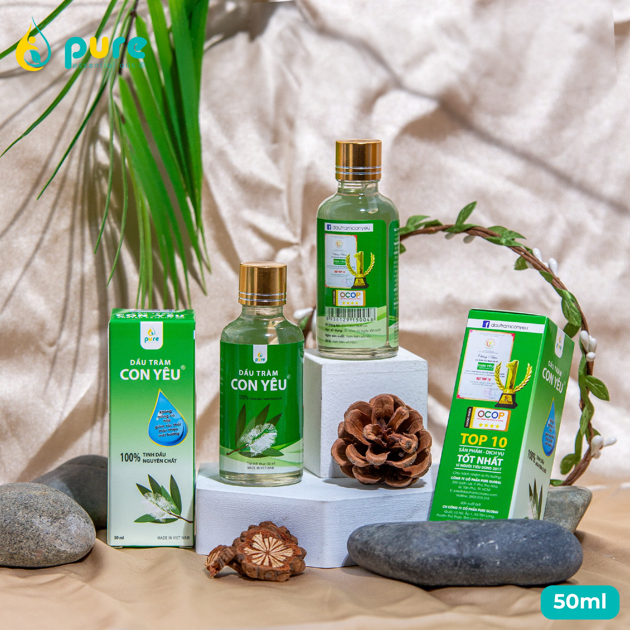 Con Yeu Cajeput Oil - 1.7oz