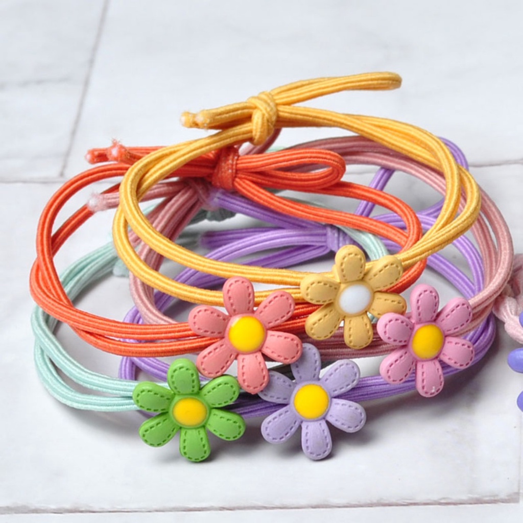 Dây cột tóc hoa cúc nhí dễ thương C15