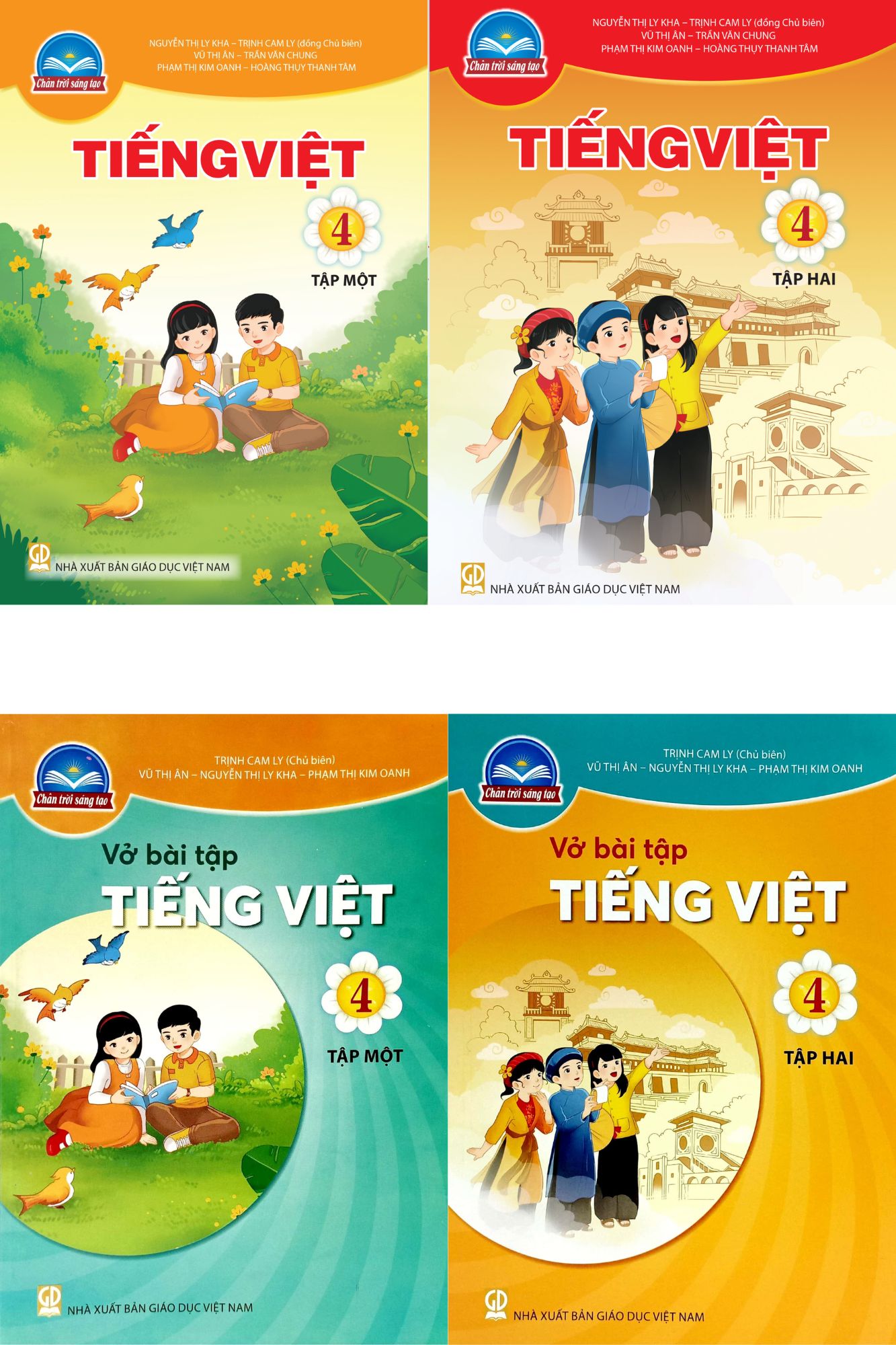 Tiếng việt lớp 4 + vở bài tập tiếng việt lớp 4 - bộ chân trời sáng tạo - bản đẹp
