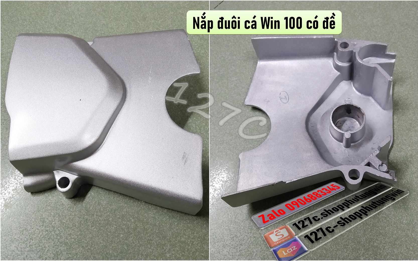 [HCM] Nắp đuôi cá Win 100 có đề