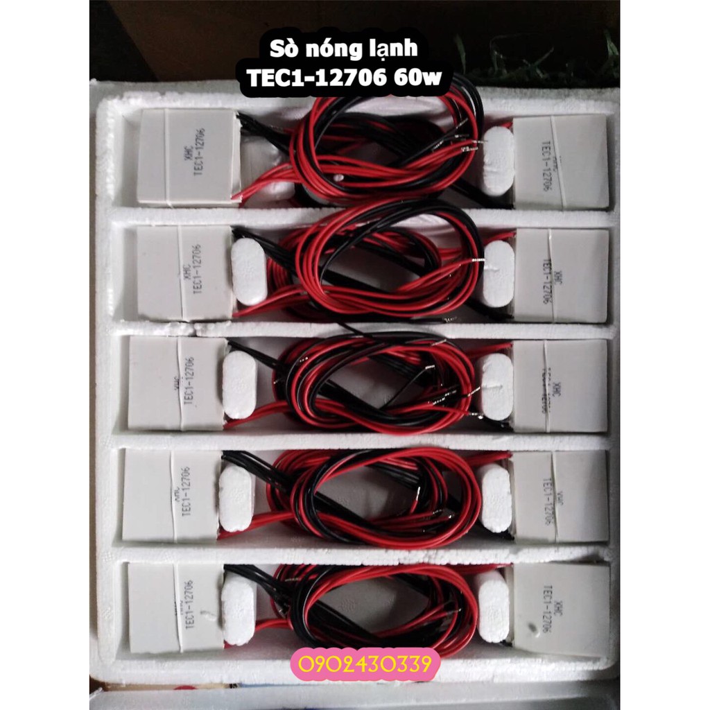 [HCM]Sò Nóng Lạnh 40x40mm 12706 - 60W