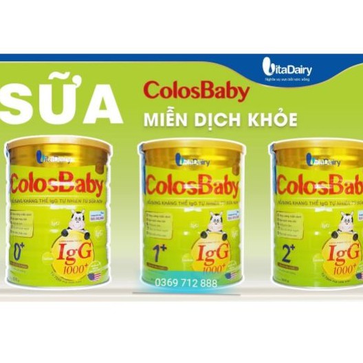 colos baby 0+ 800G có mã qr