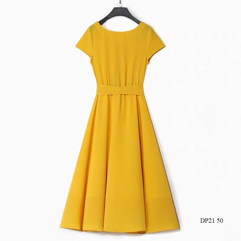 Dp21 - đầm thắt nơ xinh xắn đáng yêu - size s-6xl
