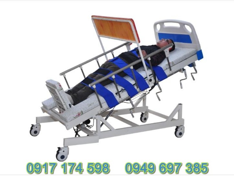 Giường chăm sóc bệnh nhân đa chức năng kèm tính năng tập đứng - Giường tập đứng