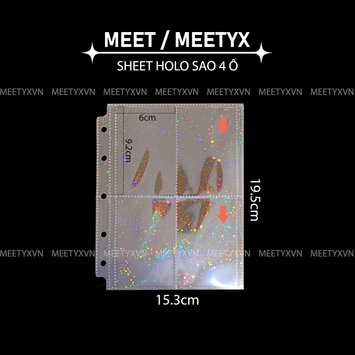 [Có SẴN] 1 Sheet MeeT/ MeeT YX A5 nhiều size đựng thẻ bài, card idol, giá rẻ cạnh tranh, nhiều loại để lựa chọn. KAS - KPOP ALL STARS