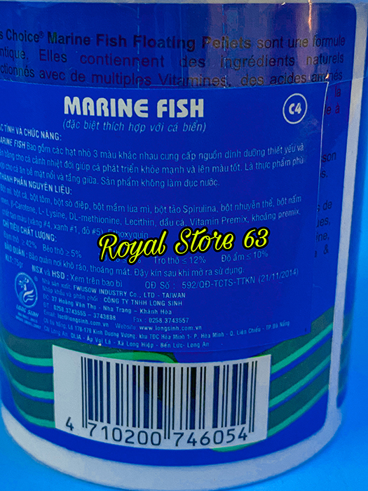 Marine Food Pro Choice (75gram) thức ăn cho cá biển