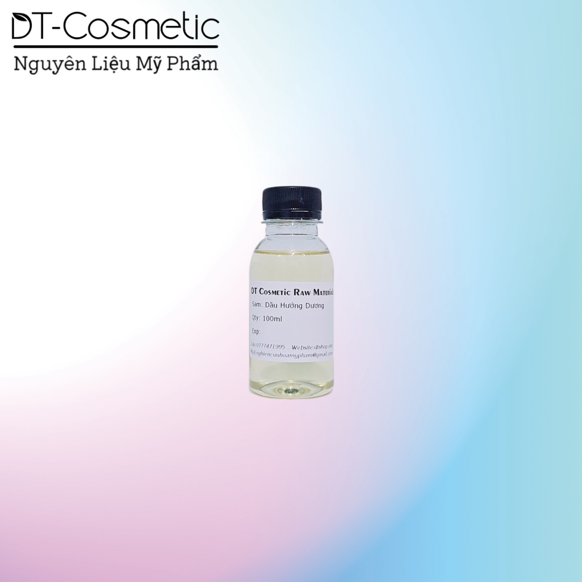 100ml/1l dầu hướng dương - nguyên liệu mỹ phẩm