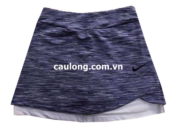 Váy Cầu Lông 7428 Hoa Văn Xám