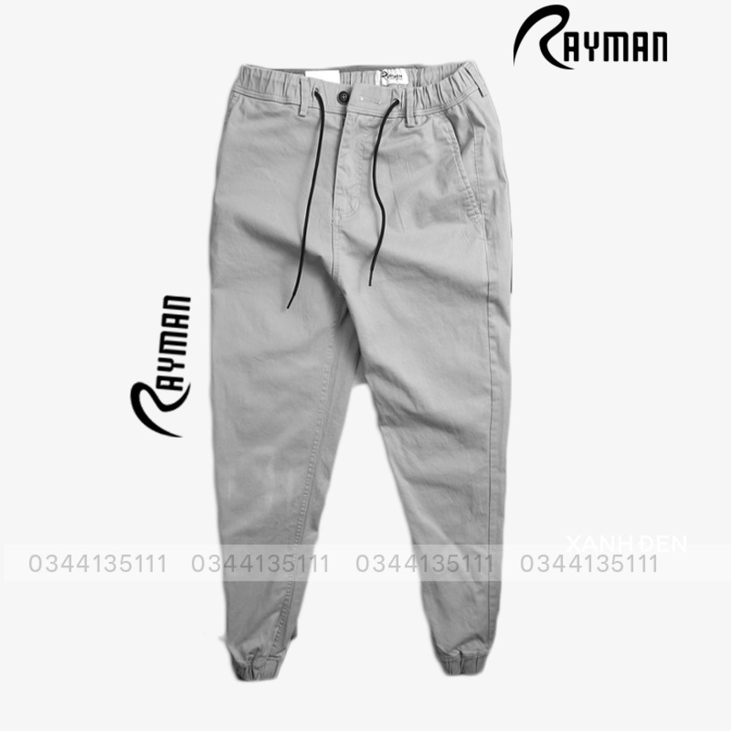 Quần jogger dài nam kaki rayman quần nam jogger trơn dài đẹp màu đen, kem, xanh rêu, xanh đen, xám