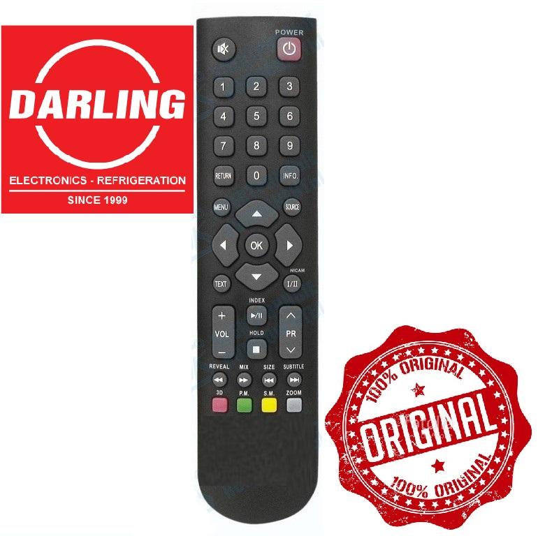 Remote điều khiển tivi darling lcd mẫu 2