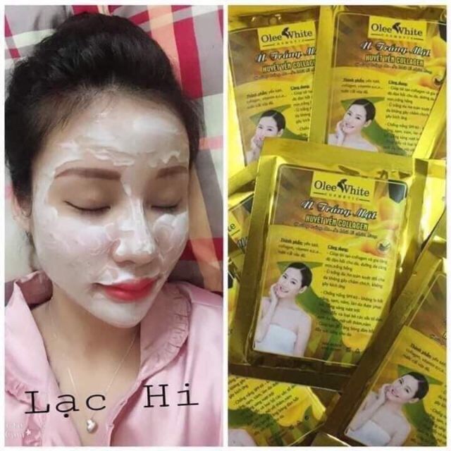 [HCM]Ủ trắng mặt huyết yến collagen