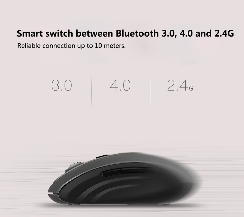 Chuột Rapoo MT350 Bluetooth 3.0 / 4.0 1600dpi chính hãng