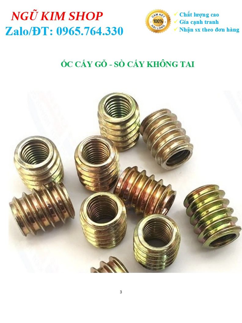 SÒ SẮT KHÔNG TAI M6, M8
