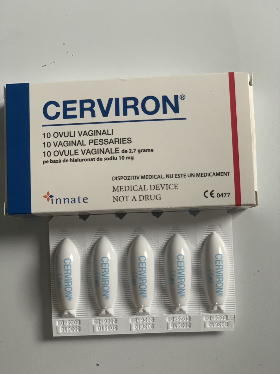 cerviron hộp 10 viên nhập khẩu ý