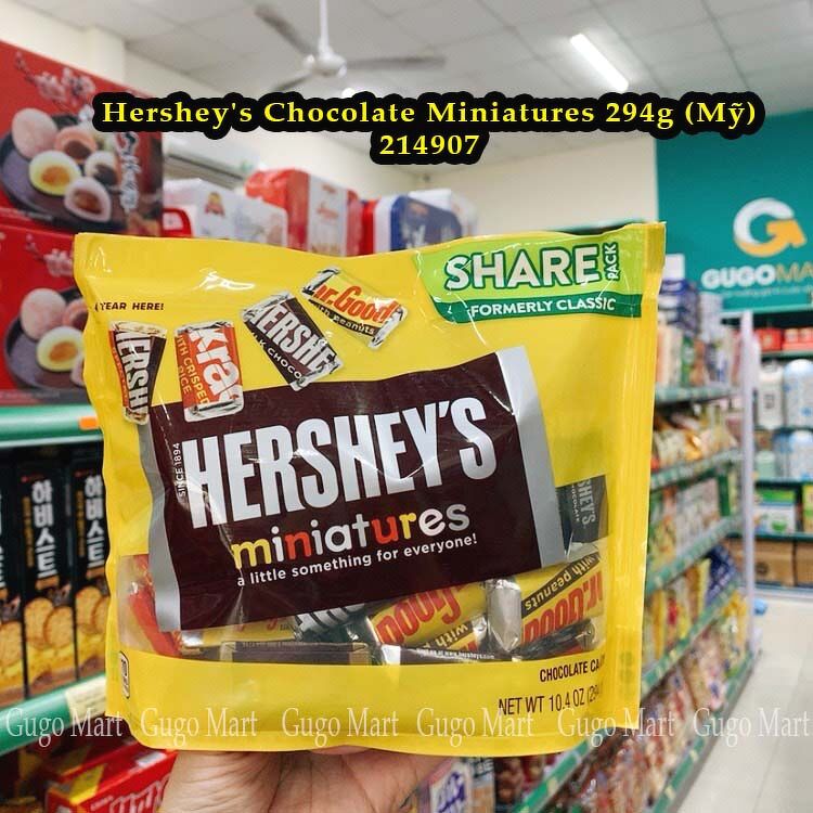 Hershey's Chocolate Miniatures 294g (Mỹ)