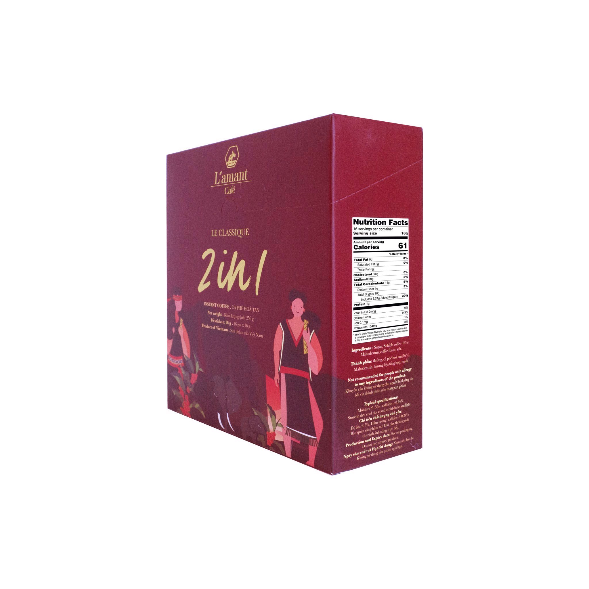 L’AMANT Café Hòa Tan 2IN1 Le Classicque