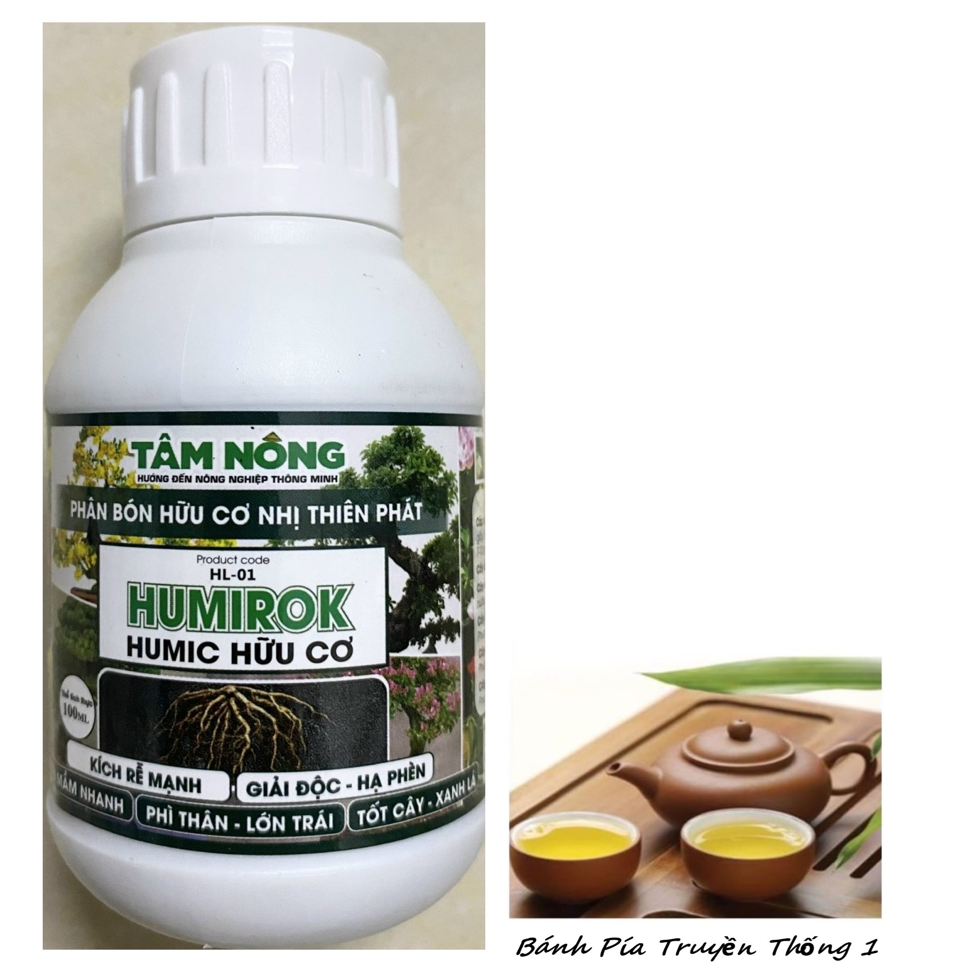 Phân bón humirok - humic hữu cơ - #229a# 100ml