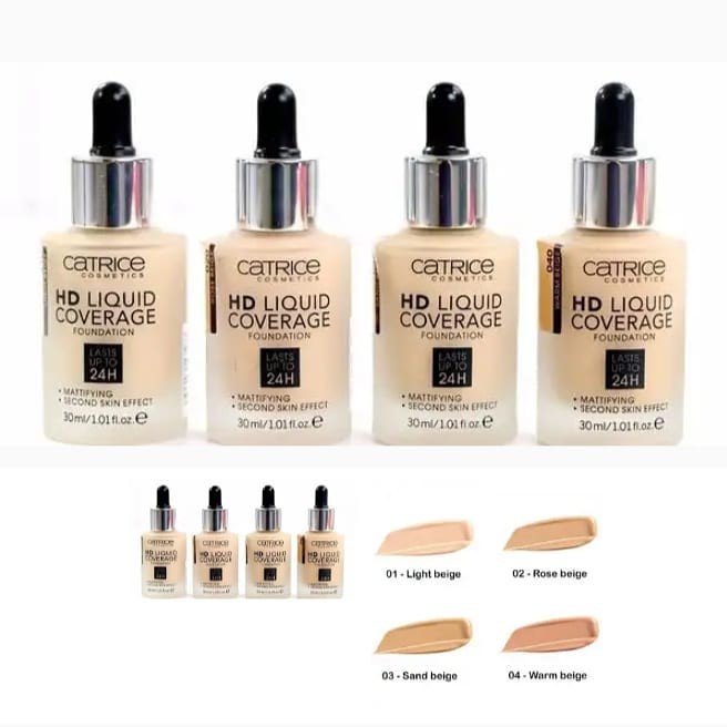 [CHÍNH HÃNG]Kem nền Catrice HD Liquid Coverage 24h
