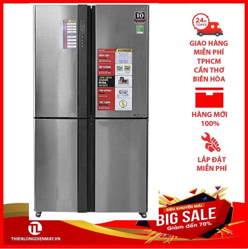 Tủ lạnh Sharp Inverter 556 lít SJ-FX630V-ST