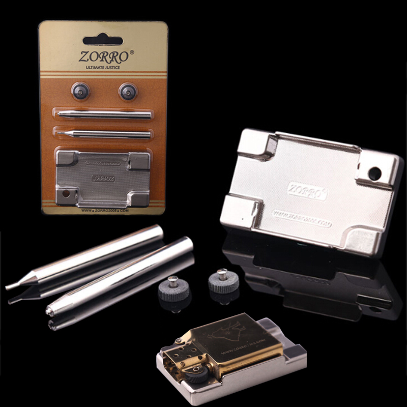 Bộ set dụng cụ sửa chữa chuyên dụng bật lửa zorro và các dòng bật lửa xăng đá khác, tiện lợi, sử dụng vô cùng dễ dàng