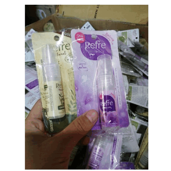 Xịt khử mùi Refre Trà xanh thơm lâu 6ml