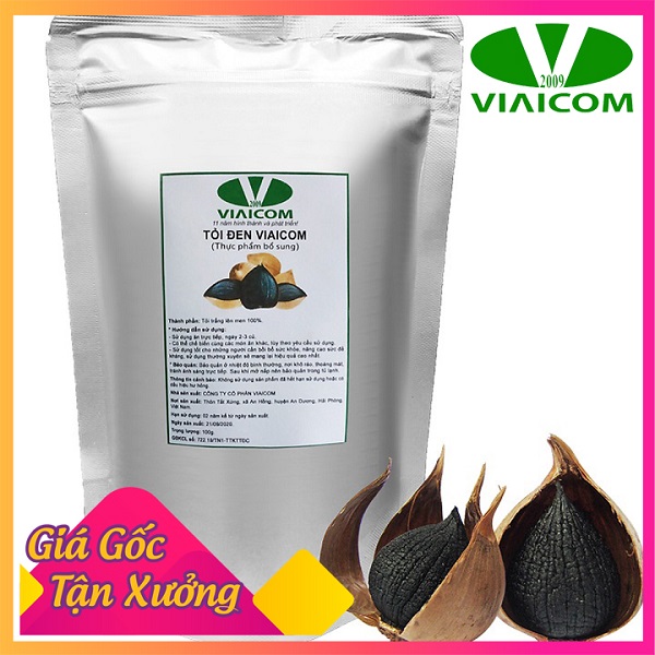[ 2021] Tỏi đen cô đơn VIAICOM túi 100g