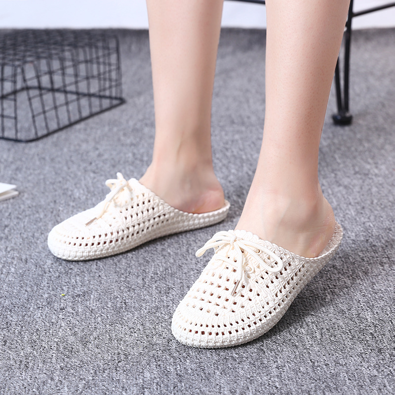 Giày sục đi mưa đi biển giày nhựa đi mưa chống trơn trượt V168