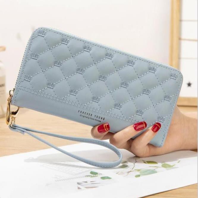 ví nữ dáng dài cầm tay V7