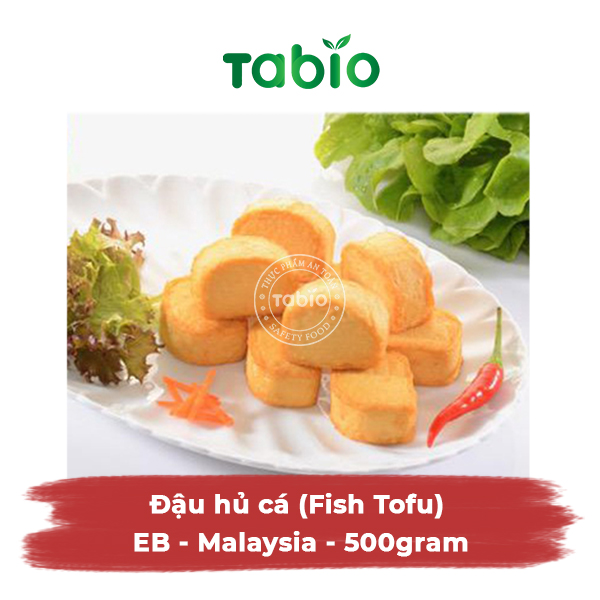 HCM - Đậu hủ cá (Fish Tofu) EB - Malaysia - 500gram - TABIO