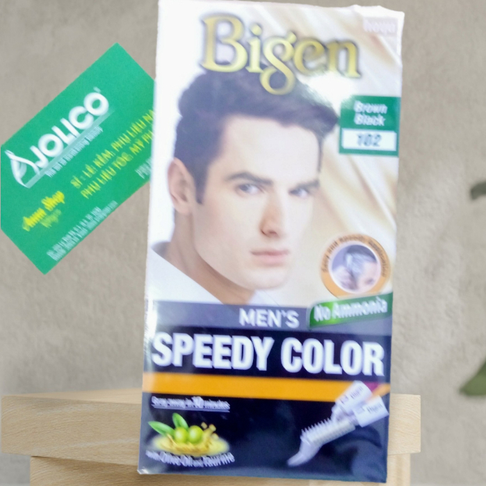 Thuốc Nhuộm Tóc Chuyên Phủ Bạc BIGEN SPEEDY NAM 101, 102, 103 HÀNG CÔNG TY CHÍNH HÃNG