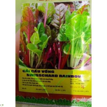 HẠT GIỐNG CẢI CẦU VỒNG - GÓI 5 GRAM