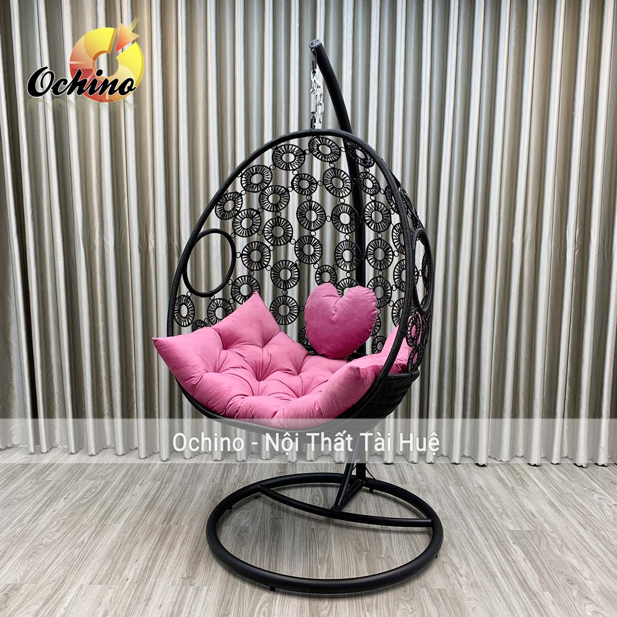 (FREESHIP) Xích Đu Hoa Đơn Để Ban Công Sang Chảnh (Có Sẵn)