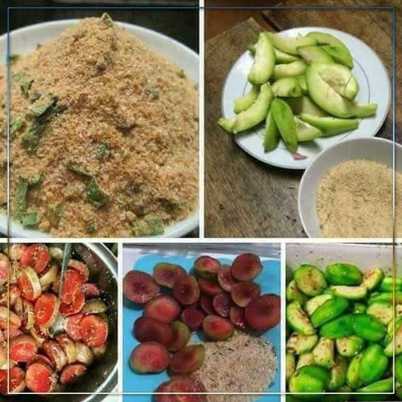 Muối ớt chua cay -Muối chấm chua cay siêu ngon-Muối bột canh GÓI 500 gr