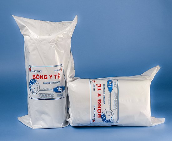 [HCM]Bông Y Tế BẢO THẠCH (Bịch 1kg)