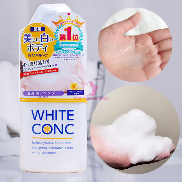 SỮA TẮM TRẮNG DA WHITE CONC 360ml