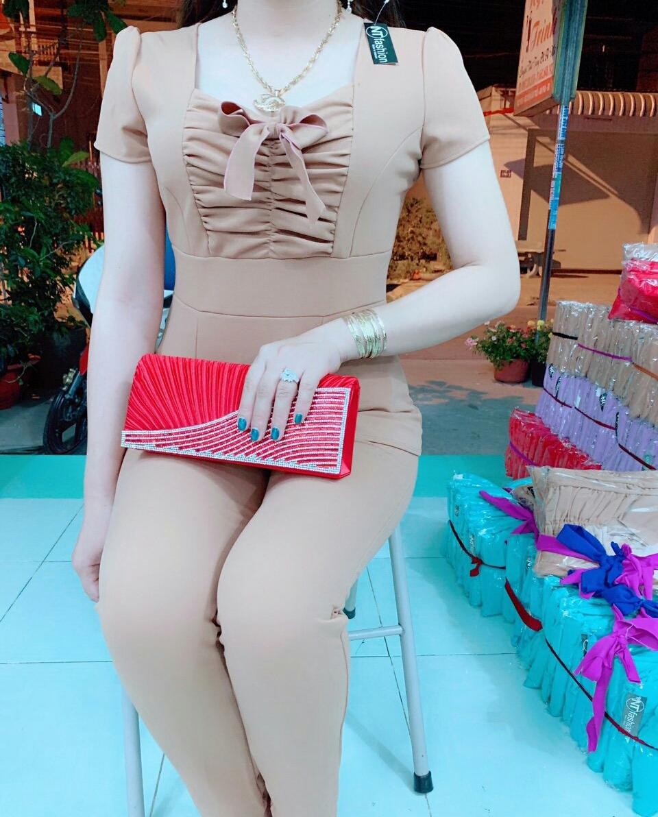 Đồ bộ nữ người lớn vải cát hàn