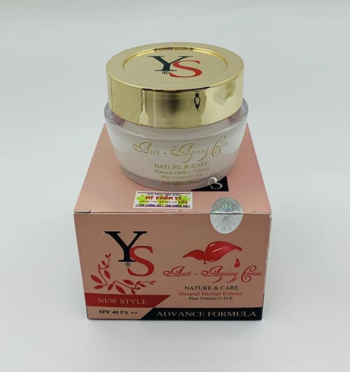 Kem chống lão hóa,dưỡng ẩm,ngừa nhăn,trẻ hóa da mặt ys 30g