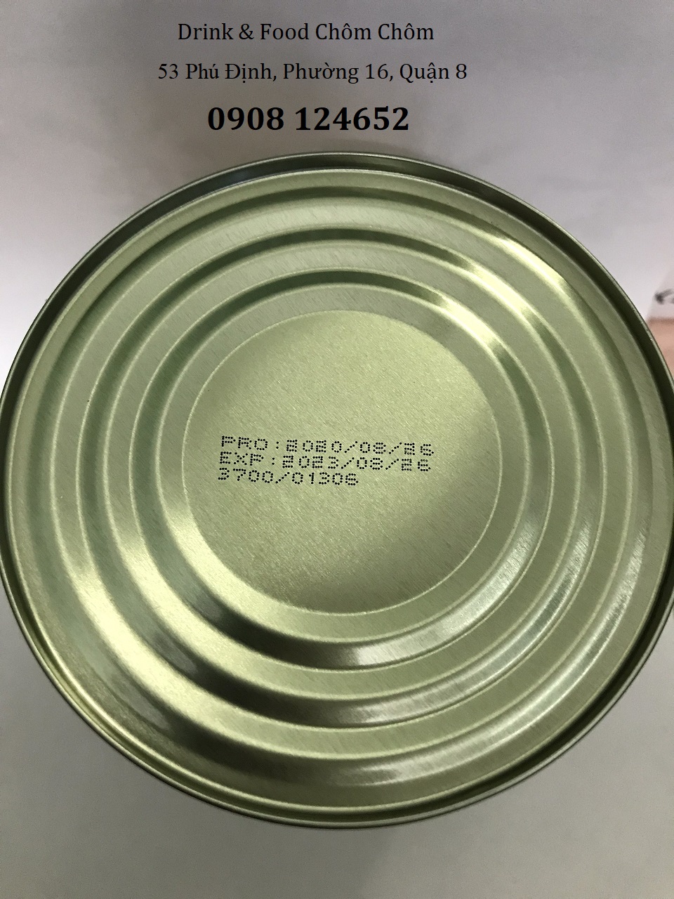 [HCM]Đào Ngâm Boddob Thái Lan 820g