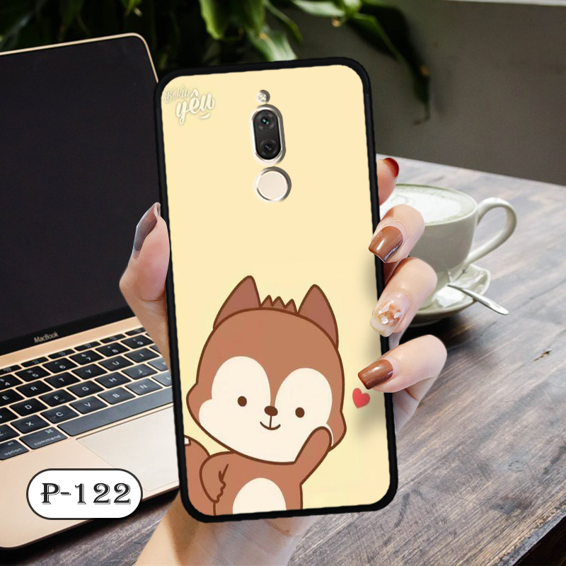 Ốp nhám hoạt hình Huawei Nova 2i