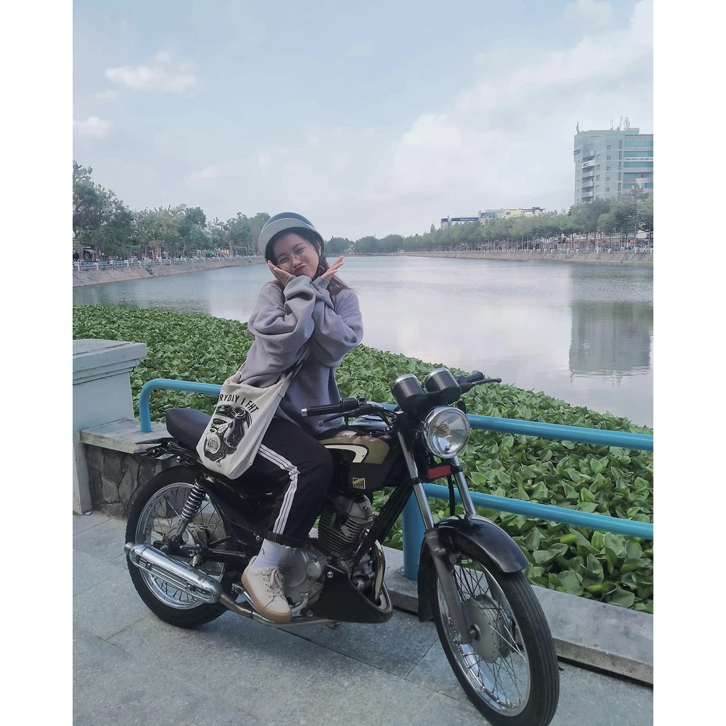 Túi Tote Gori bag - Gori Khỉ - Trắng