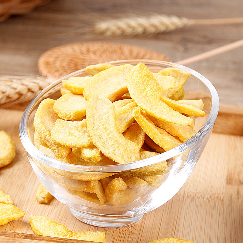 [Xả Kho] Đào vàng sấy giòn (Túi 100g/ 250g/ 500g)