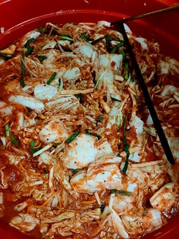 Kim chi Hàn Quốc -  1Kg - Chuẩn vị ngon - made by Jun auth