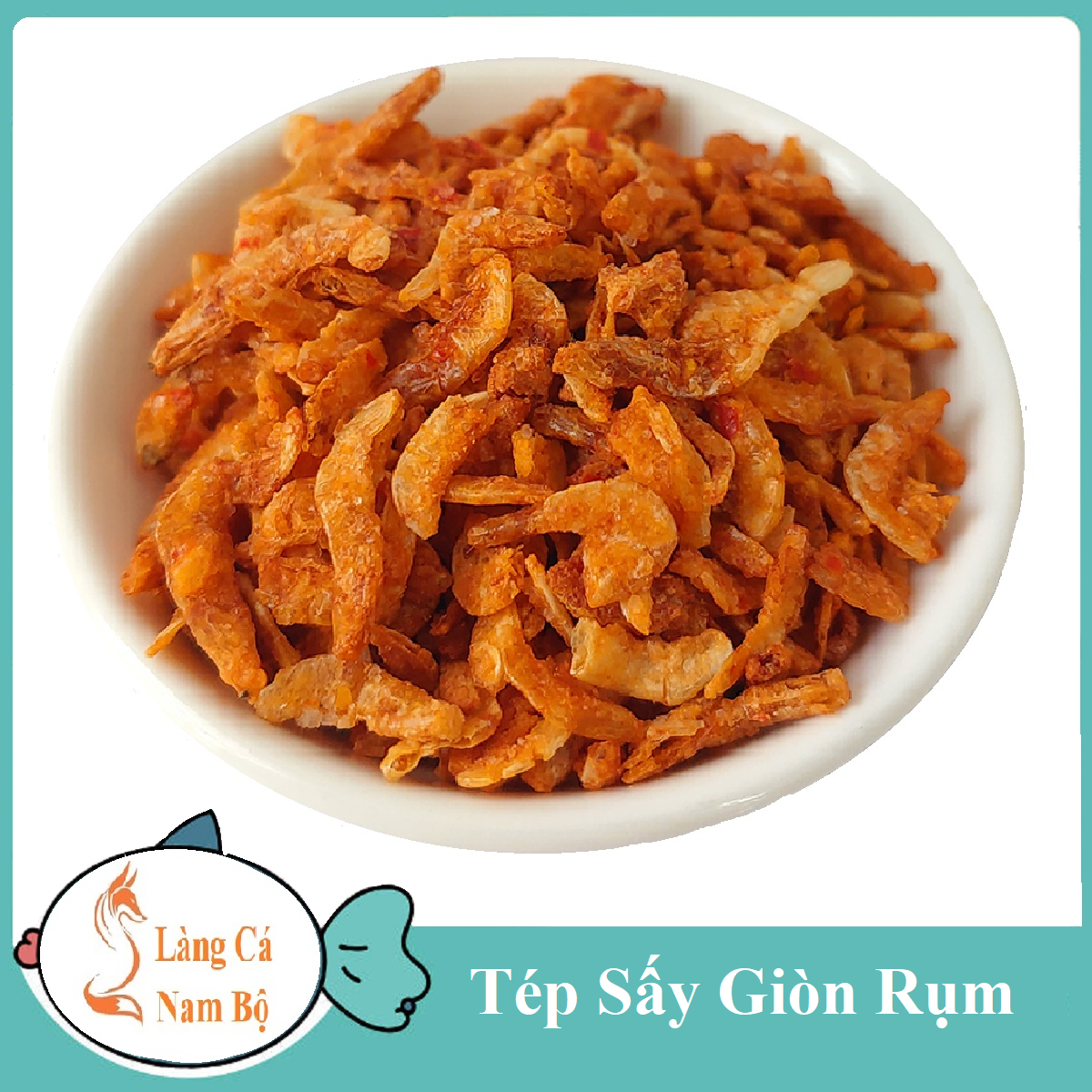 Ruốc sấy ăn liền 500gr làng cá nam bộ