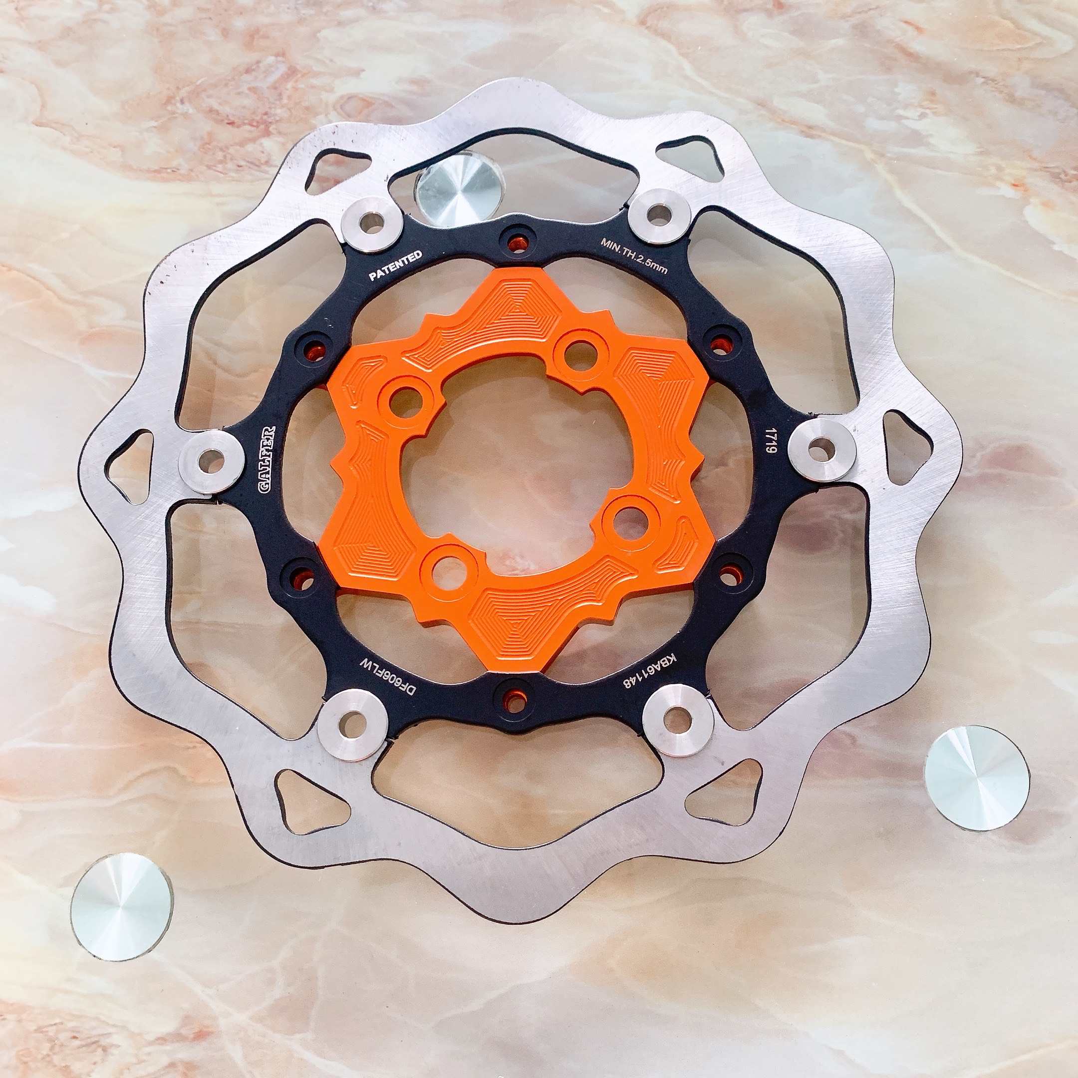 Đĩa thắng trước KTM size 260mm_lòng 4 lỗ