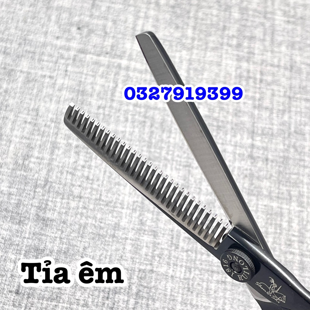ShenQiShi Kéo cắt tóc Chiến Binh 5.5 in cao cấp Nhật Bản thép S440C độ cứng 62HRC lưỡi sắc bén thiết kế tay cầm tiện lợi