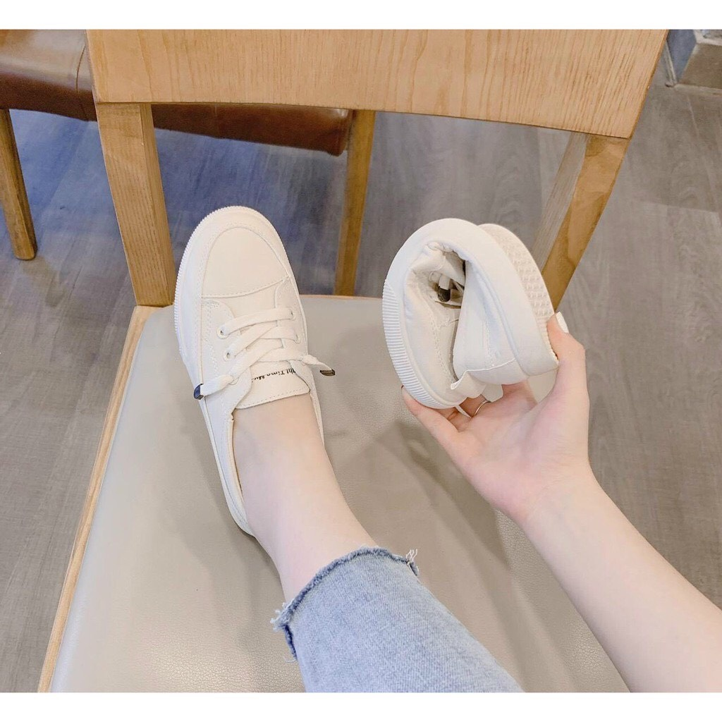 [Hoàn Tiền 15%]GIÀY NỮ BA KHUY MẪU MỚI SIÊU HOT HÀNG QC