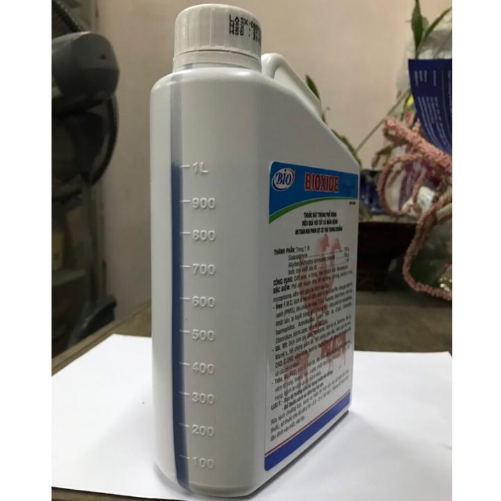 Sát trùng chuồng trại BIOXIDE [1 lít] hiệu quả, an toàn